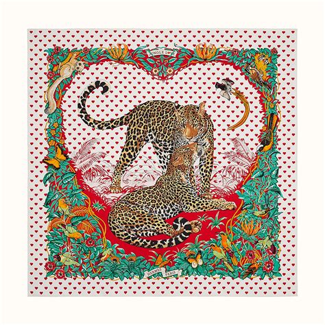 jungle love hermes scarf|jungle love forever scarf.